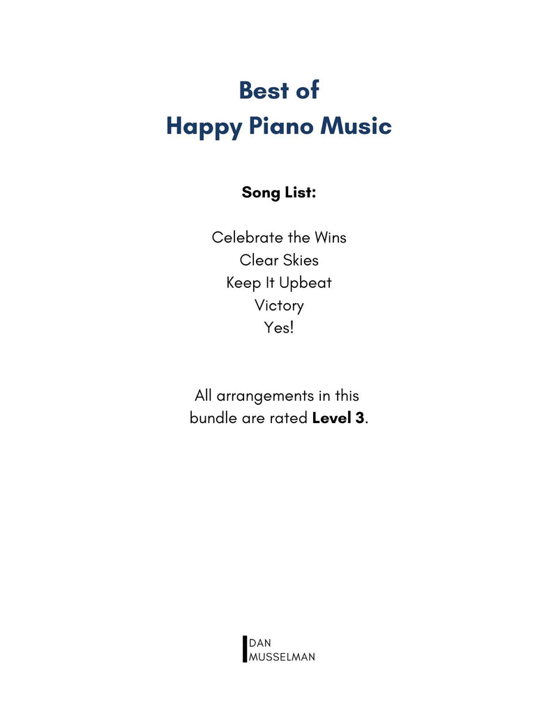 Best of Happy Piano Music