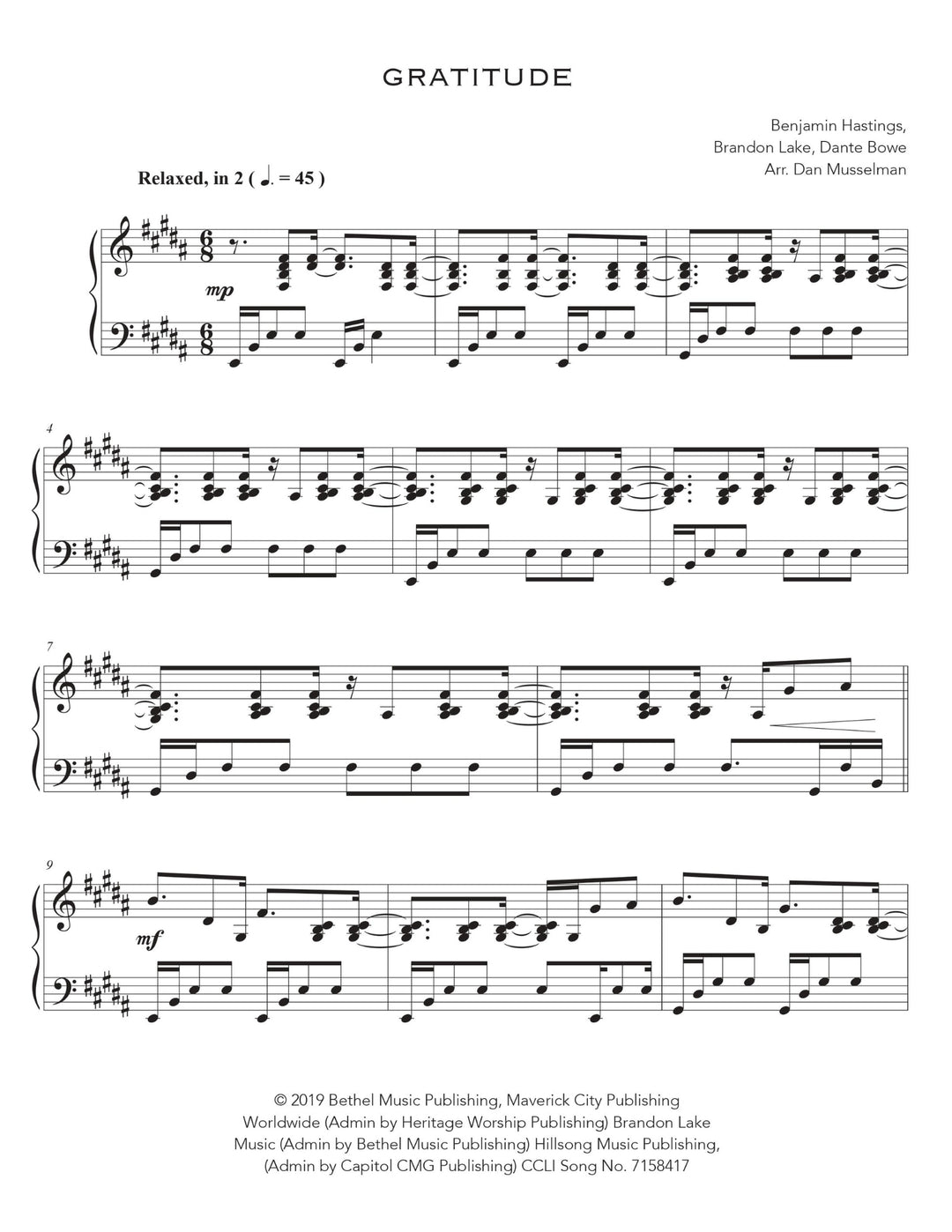 Gratitude – Dan Musselman