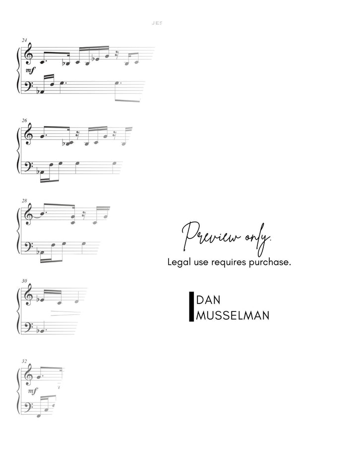 Jesus Loves Me – Dan Musselman