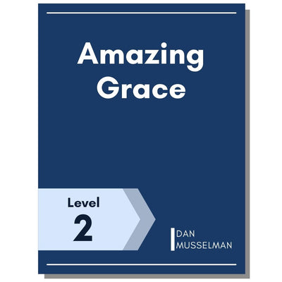 Amazing Grace - sheet music, level 2